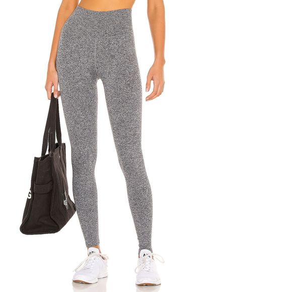 NEW M/L Spiritual Gangster Love Sculpt Legging Heather Grey REVOLVE MSRP $98 - Picture 1 of 7
